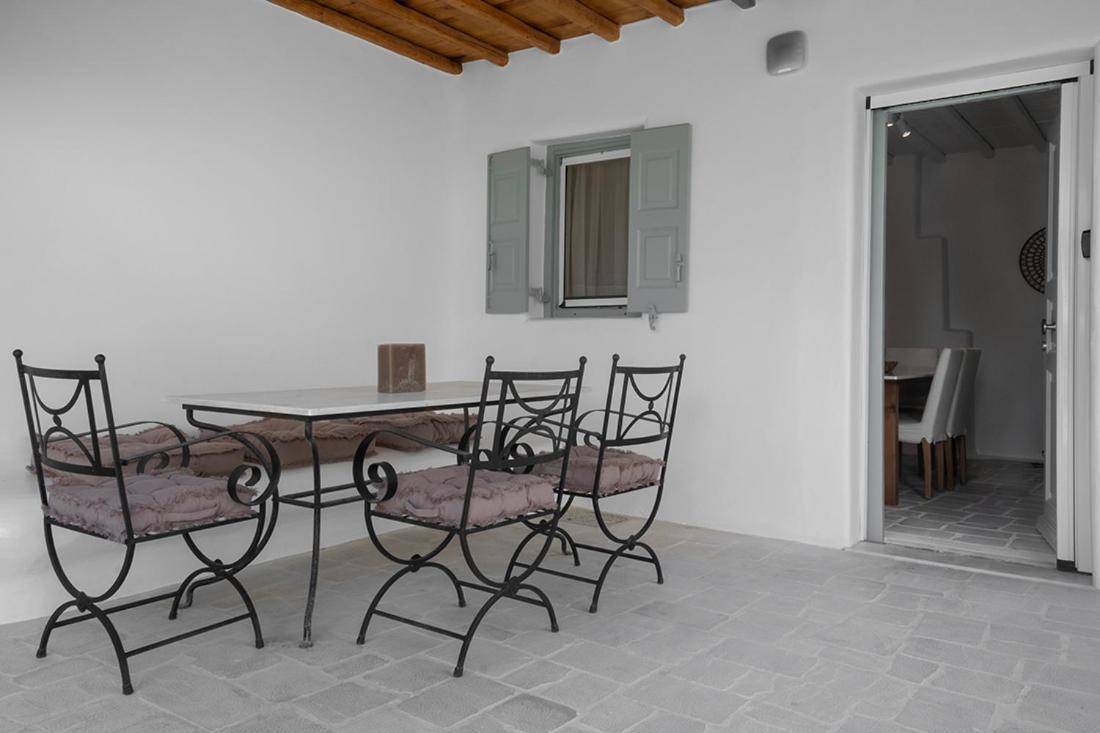 Mykonian Style W Shared Pool Houses & Nighttime Security Guard Орнос Екстериор снимка